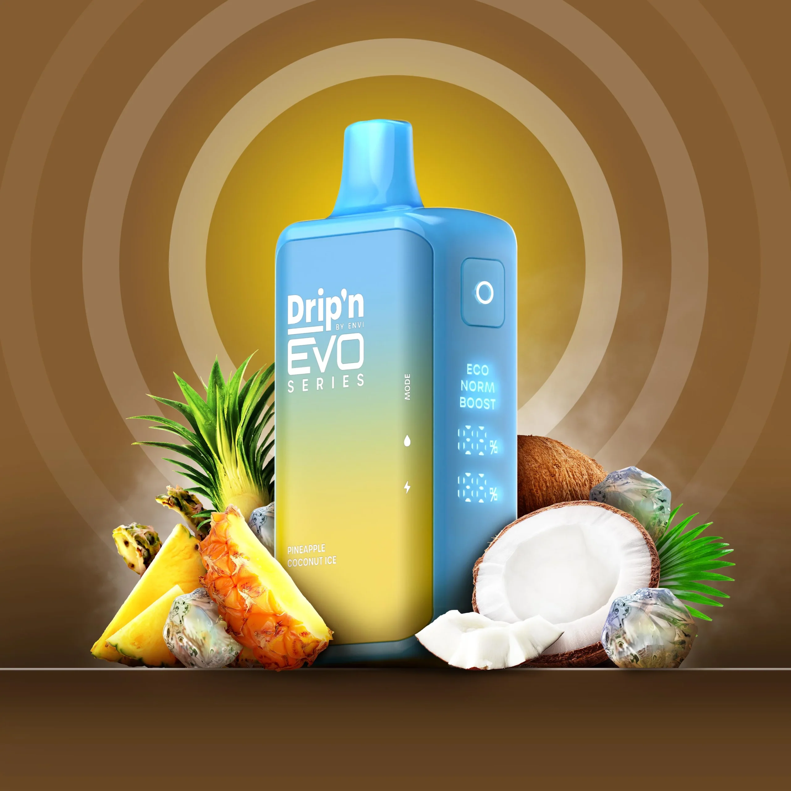 ENVI - DRIP'N EVO 28K - Pineapple Coconut Ice - Image 3