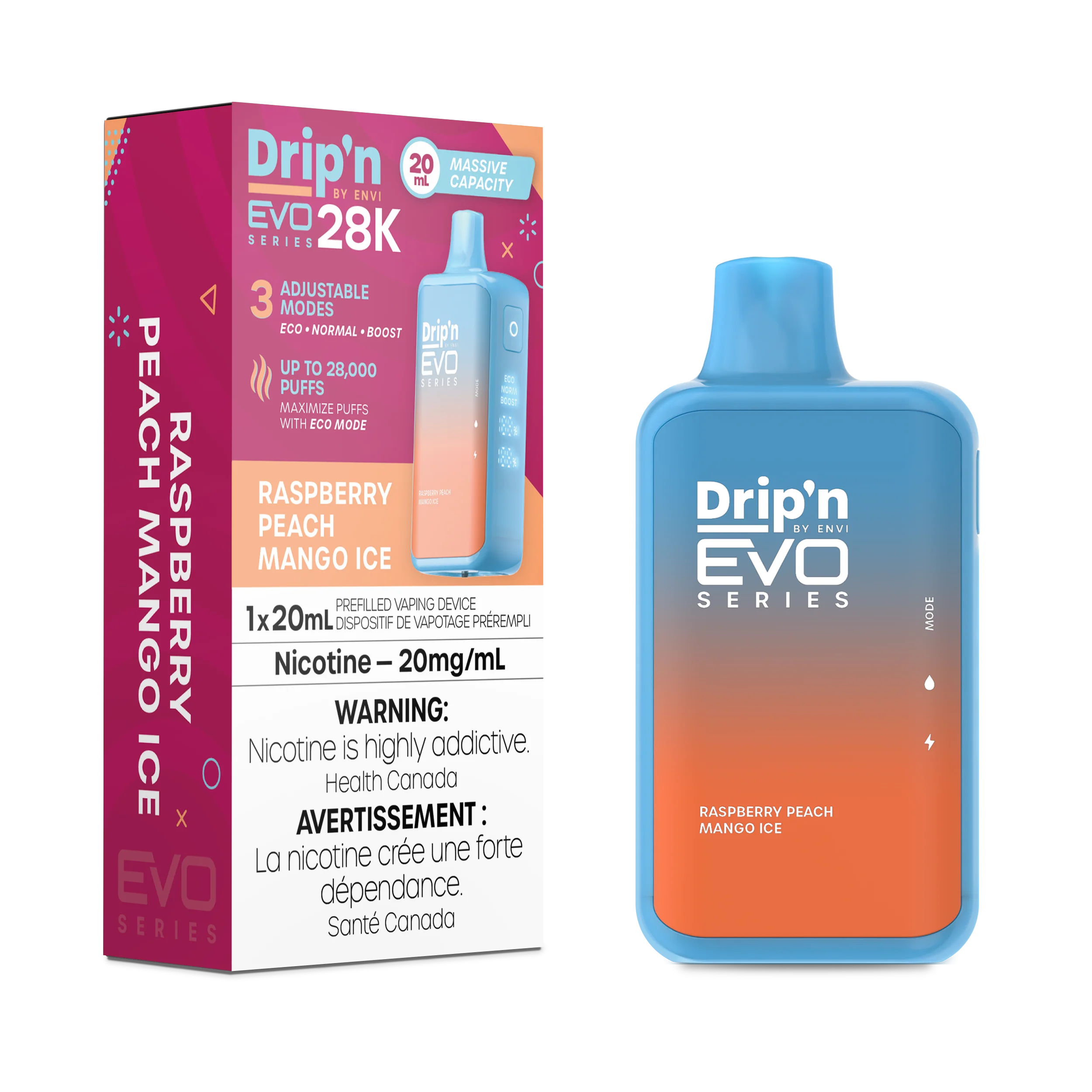 mango peach ice cream