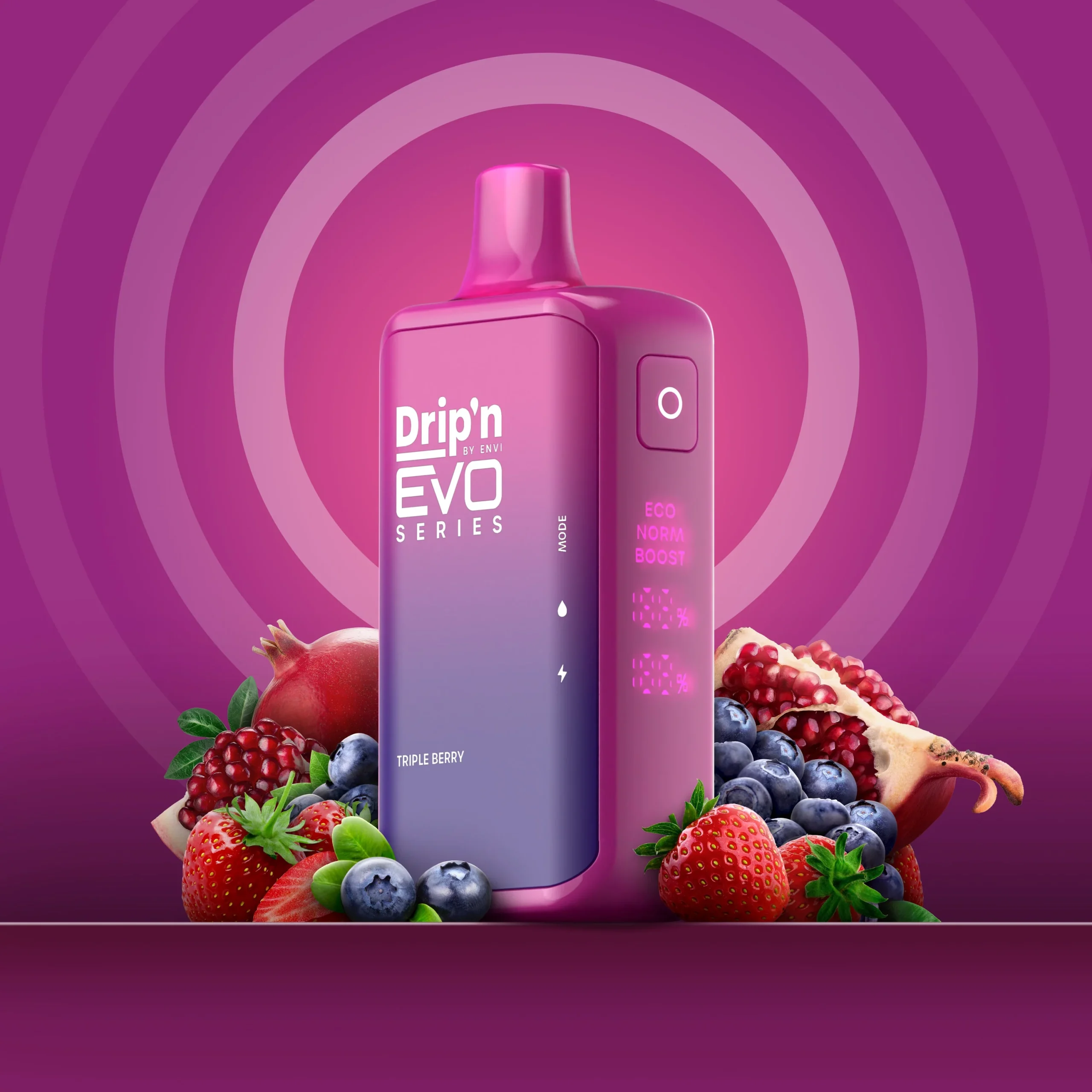 ENVI - DRIP'N EVO 28K - Triple Berry - Image 3