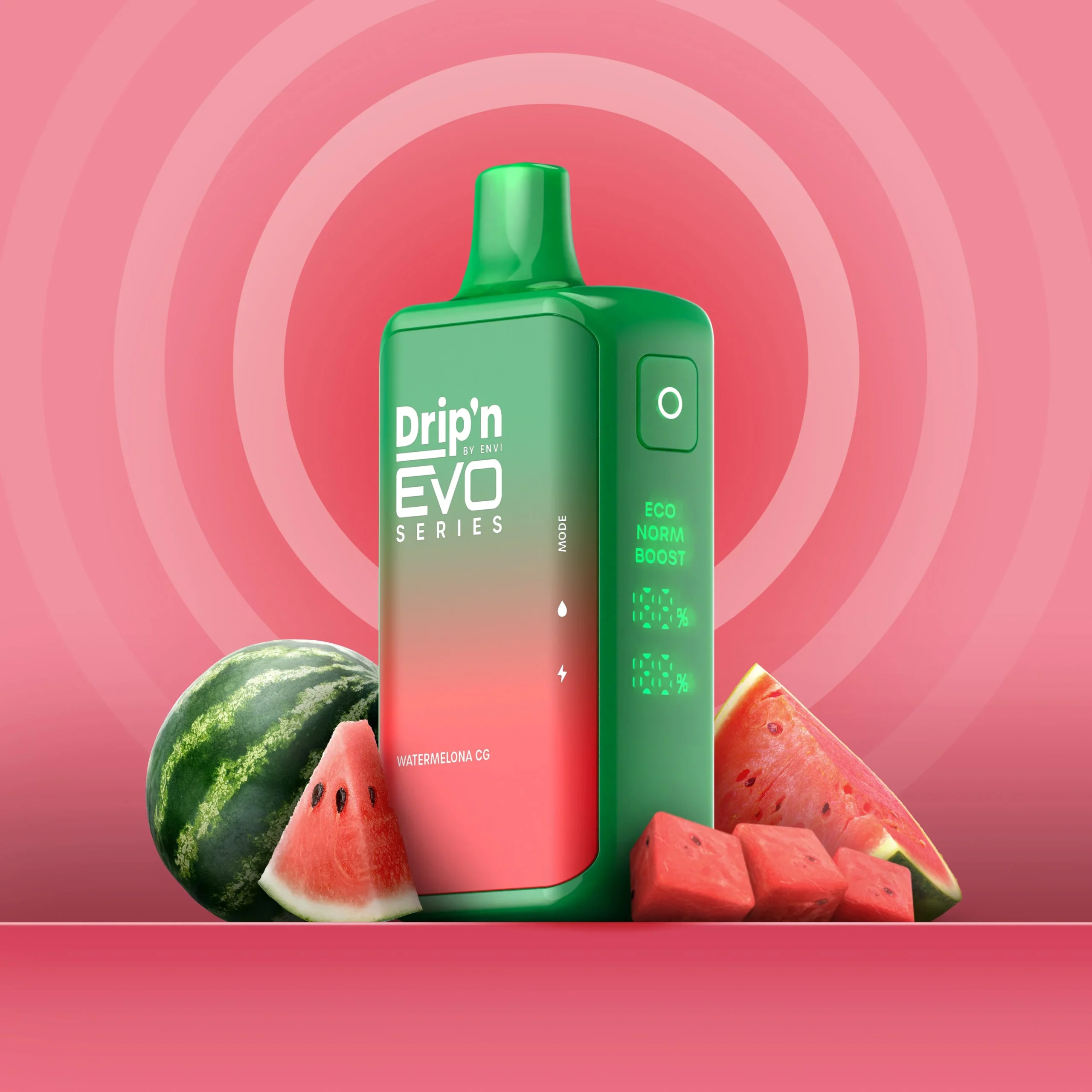 ENVI Drip’n EVO 28K Watermelon – Ultimate Smooth Vape Experience - Image 3