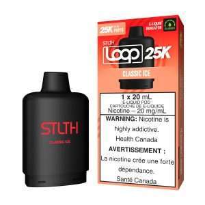 Classic Ice STLTH Loop 25K Pod | 20mL - VapeLoft