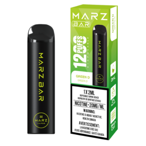Marz Bar 1200 Puffs Disposable Vape - Green Dew Ice