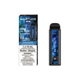 Marz Martian 10K Blast Blue Razz Disposable Vape Pen