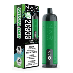 NAR Shisha Bar 20K - Mint Disposable Vape