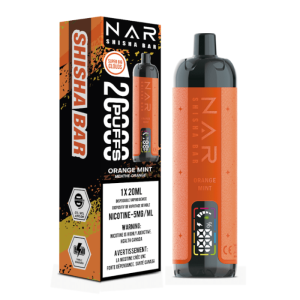 NAR Shisha Bar 20K - Orange Mint Disposable Vape