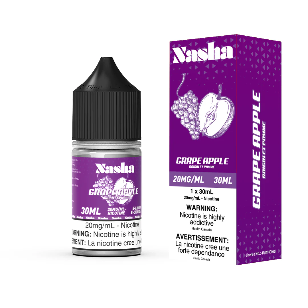 Nasha E-liquid Grape Apple 20mg/ml 30ml (Provincial)